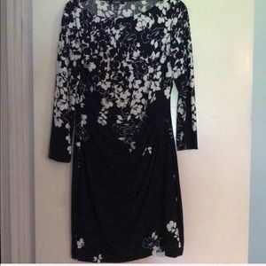 Chaps floral dress
